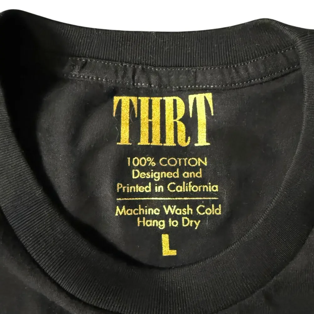 THRT Denim Stay True To The Vision T-shirt Men’s L - Streetwear Preppy Angelic - Picture 10 of 12